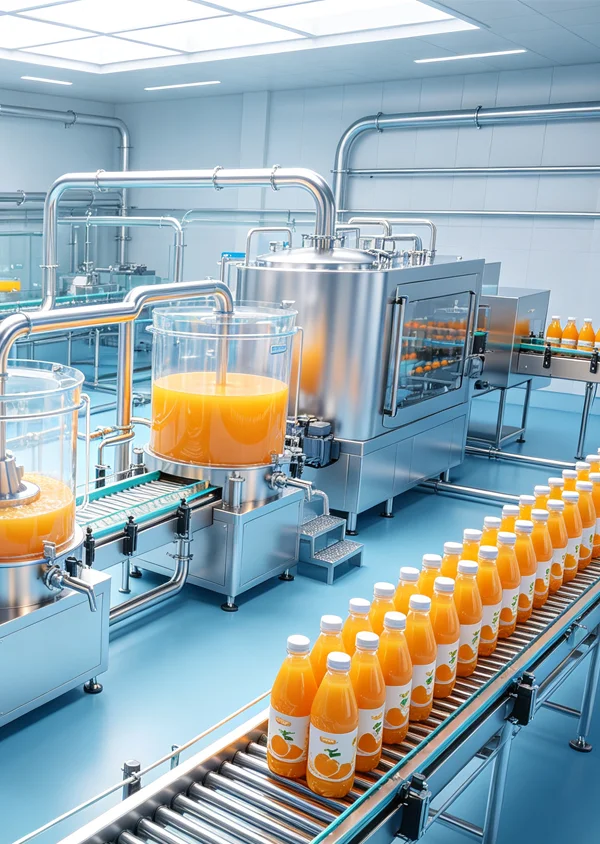 Processamento de alimentos, bebidas e laticínios